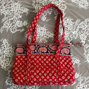 Vera Bradley Vintage Shoulder Bag | Americana Red